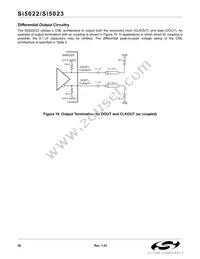 SI5023-BM Datasheet Page 20