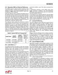 SI5023-D-GMR Datasheet Page 13