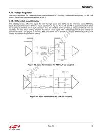 SI5023-D-GMR Datasheet Page 19