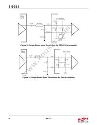 SI5023-D-GMR Datasheet Page 20