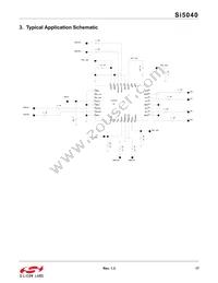 SI5040-D-GMR Datasheet Page 17