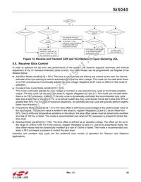 SI5040-D-GMR Datasheet Page 23