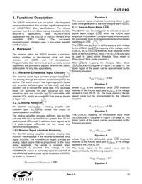 SI5110-H-BL Datasheet Page 13