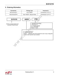 SI51219-A14BFTR Datasheet Page 9