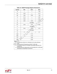 SI52111-A2-GTR Datasheet Page 17