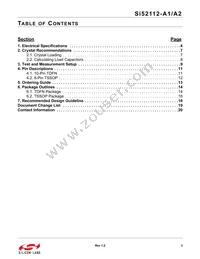 SI52112-A2-GTR Datasheet Page 3