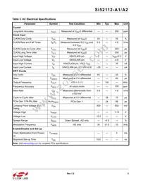 SI52112-A2-GTR Datasheet Page 5