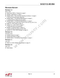 SI52112-B6-GM2R Datasheet Page 21