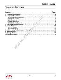 SI52131-A11AGMR Datasheet Page 3