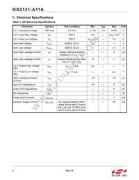 SI52131-A11AGMR Datasheet Page 4
