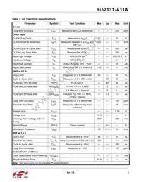 SI52131-A11AGMR Datasheet Page 5