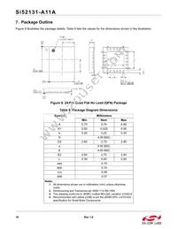 SI52131-A11AGMR Datasheet Page 18