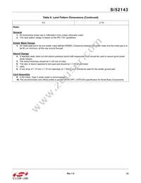 SI52143-A01AGMR Datasheet Page 21