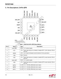 SI52144-A01AGM Datasheet Page 16