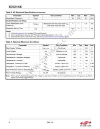 SI52146-A01AGMR Datasheet Page 6