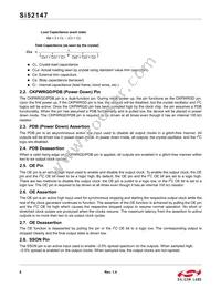 SI52147-A01AGMR Datasheet Page 8