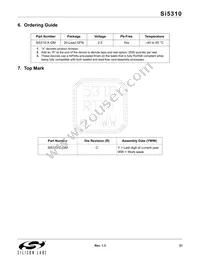 SI5310-C-GMR Datasheet Page 21