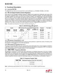 SI53108-A01AGMR Datasheet Page 14