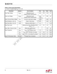 SI53115-A01AGM Datasheet Page 6