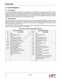 SI53154-A01AGMR Datasheet Page 10