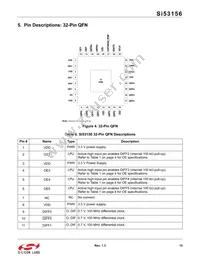 SI53156-A01AGMR Datasheet Page 15