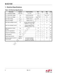 SI53159-A01AGMR Datasheet Page 4