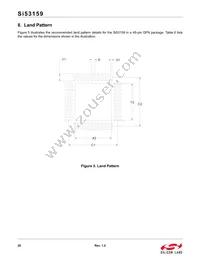 SI53159-A01AGMR Datasheet Page 20