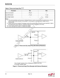 SI5316-B-GM Datasheet Page 10