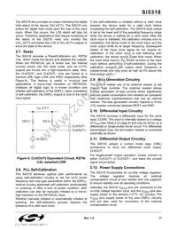 SI5318-F-BCR Datasheet Page 17