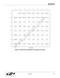 SI5318-F-BCR Datasheet Page 21