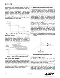 SI5320-F-BC Datasheet Page 18