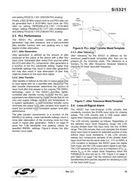 SI5321-F-BC Datasheet Page 19