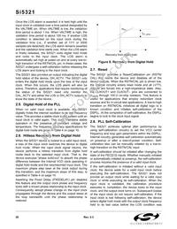 SI5321-F-BC Datasheet Page 20