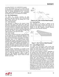 SI5321-G-BC Datasheet Page 19
