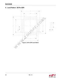 SI5322-B-GM Datasheet Page 20