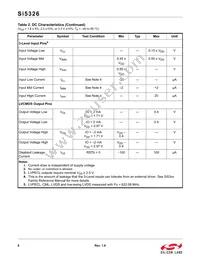 SI5326A-B-GM Datasheet Page 8