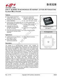 SI5328B-C-GMR Datasheet Cover