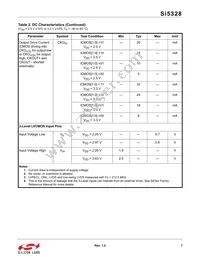 SI5328B-C-GMR Datasheet Page 7