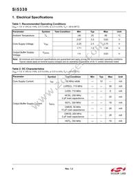 SI5330J-B00223-GM Datasheet Page 4