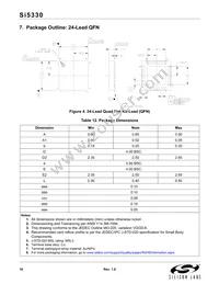 SI5330M-A00233-GM Datasheet Page 16