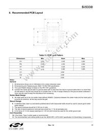 SI5330M-A00233-GM Datasheet Page 17