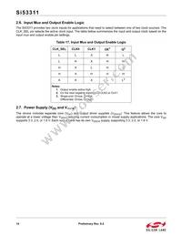 SI53311-B-GMR Datasheet Page 14