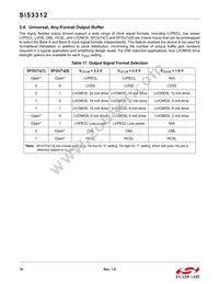 SI53312-B-GMR Datasheet Page 14
