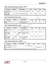 SI53313-B-GMR Datasheet Page 5