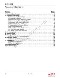 SI53314-B-GMR Datasheet Page 2