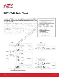 SI53325-B-GQR Datasheet Cover