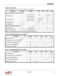 SI5335C-B08396-GM Datasheet Page 9