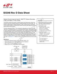 SI5348A-D06323-GMR Datasheet Cover