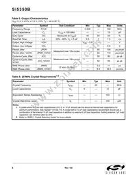 SI5350B-A-GUR Datasheet Page 6