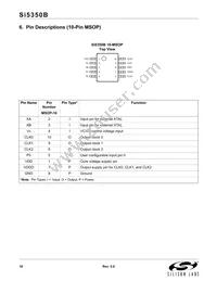 SI5350B-A-GUR Datasheet Page 18